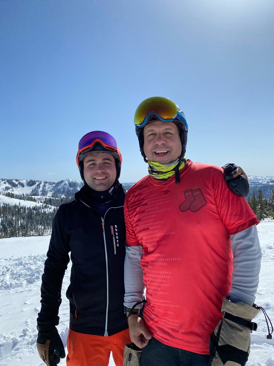 Fun day with my boi Zekhor.  I was sporting my Socked jersey on the hill. Had a nice livestream as well.  <a href="/sockedguild/">Socked 🧦</a>