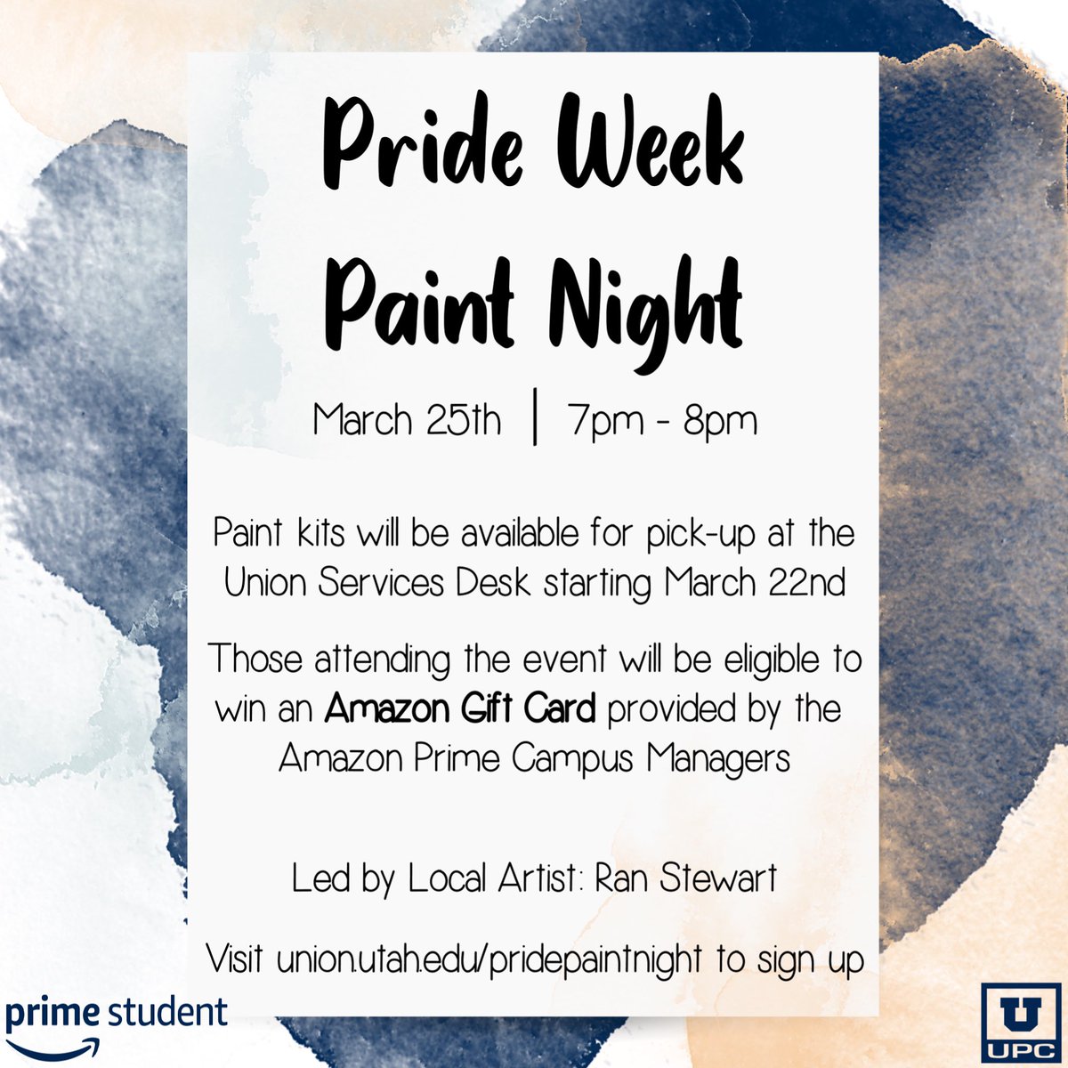 upcuofu's tweet photo. It's a pARTy! 🤩🥳🎨 Join UPC in a Pride themed paint night that leads up to the University of Utah's Pride Week! See https://t.co/1451GwEmJd for more details https://t.co/C9gyxsyVPo