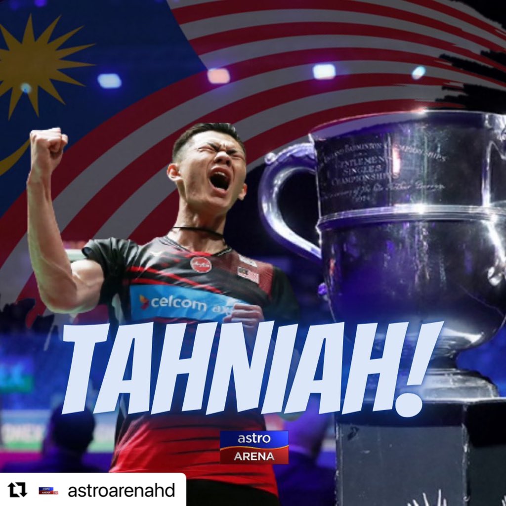 Tahniah <a href="/leeziijia/">lee ziijia</a> , Juara All England 2021! 😃 Dah lama kami semua tak anxiety tengok match badminton tapi malam tapi memang mendebarkan!! 😆 You did it!! Terima kasih dari Rakyat Malaysia! 🇲🇾 

Repost @astroarenahd