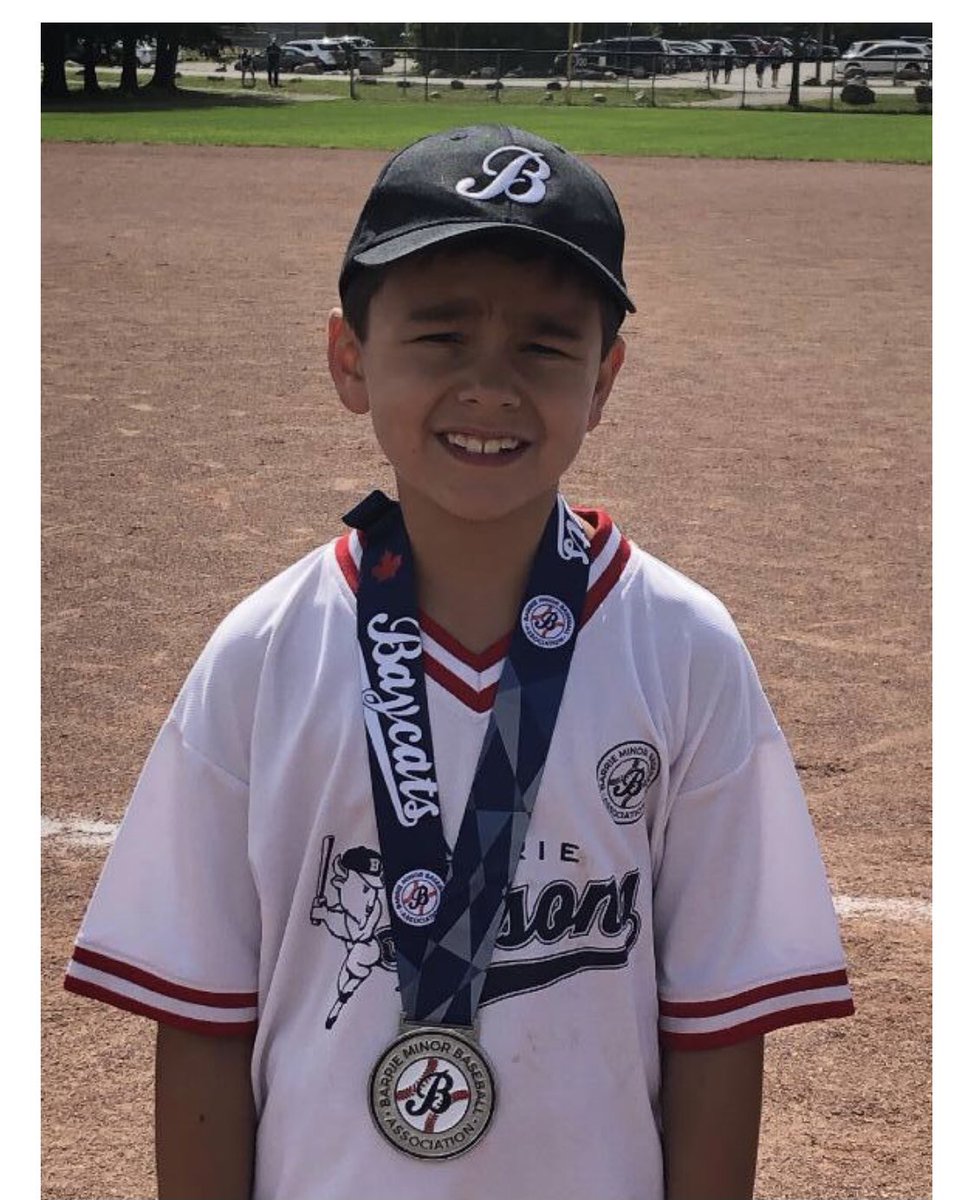 Barrie360's tweet photo. The Barrie Police Service is asking for help finding 10-year old Jacob Carter, last seen in the area of Blair Cr. around 8 p.m. Sunday. He was last seen wearing blue shorts, black &amp; white sneakers and was riding a bike without a helmet. If seen, please call 911 immediately. https://t.co/kIV5snQrxy