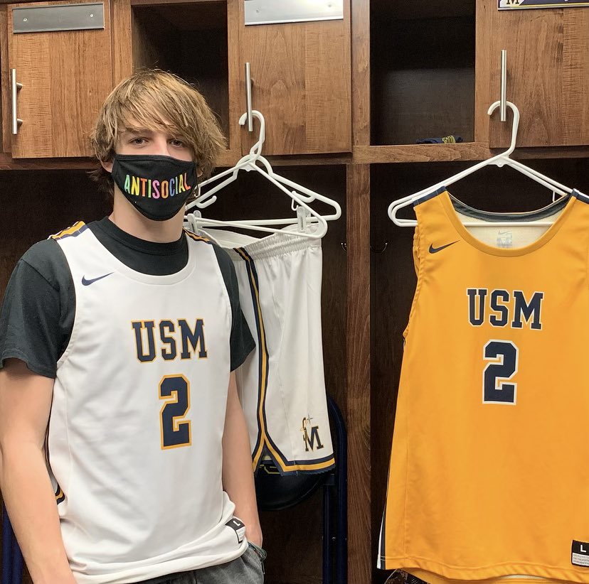 APittBaller2's tweet photo. Thank you to all the coaches that have reached out and recruited me. With that being said I am happy to say I will be continuing my academic and basketball career at the University of Saint Mary. Thank you @coachtgbrown and @Carmichael_USM for the opportunity. https://t.co/cdyssC7kbW
