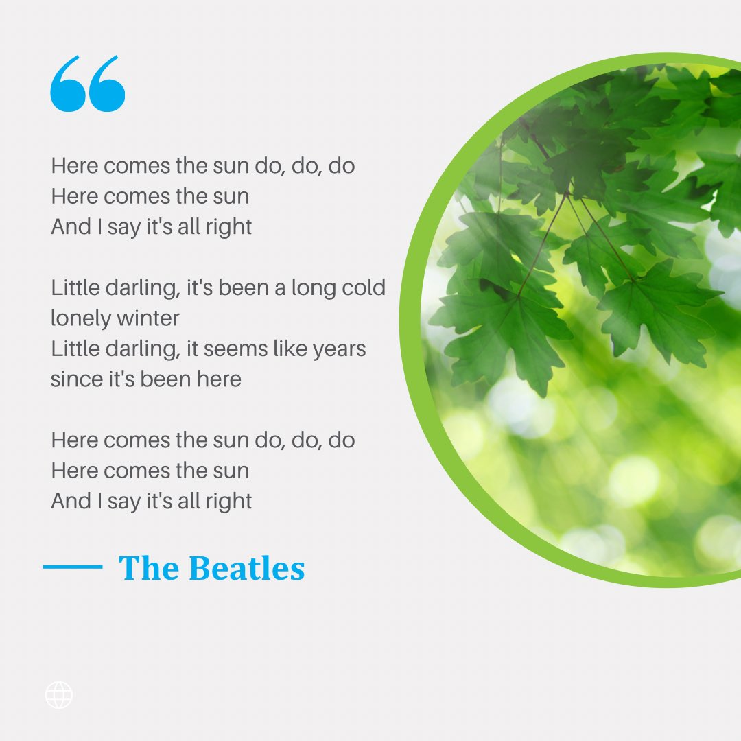 World Poetry Day. Music is poetry.