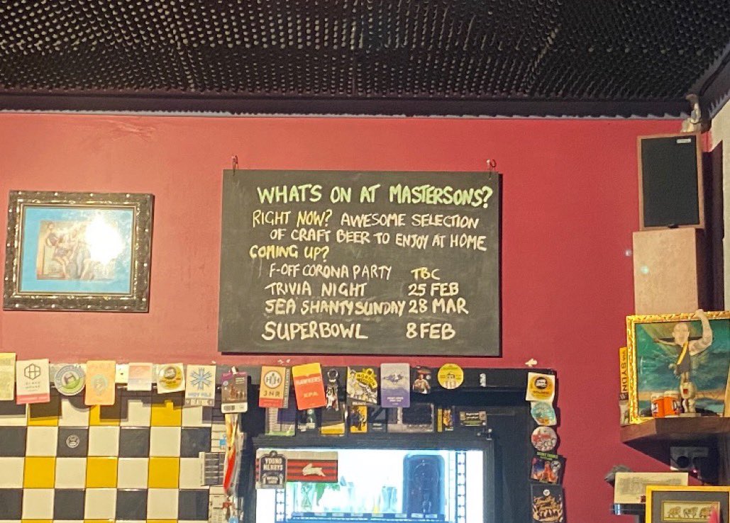 ShantilyClad's tweet photo. If you find yourself near Masterson’s bar next Sunday in need of Shants, come on in for a beer and a singalong !
2pm https://t.co/POTnlINy2p