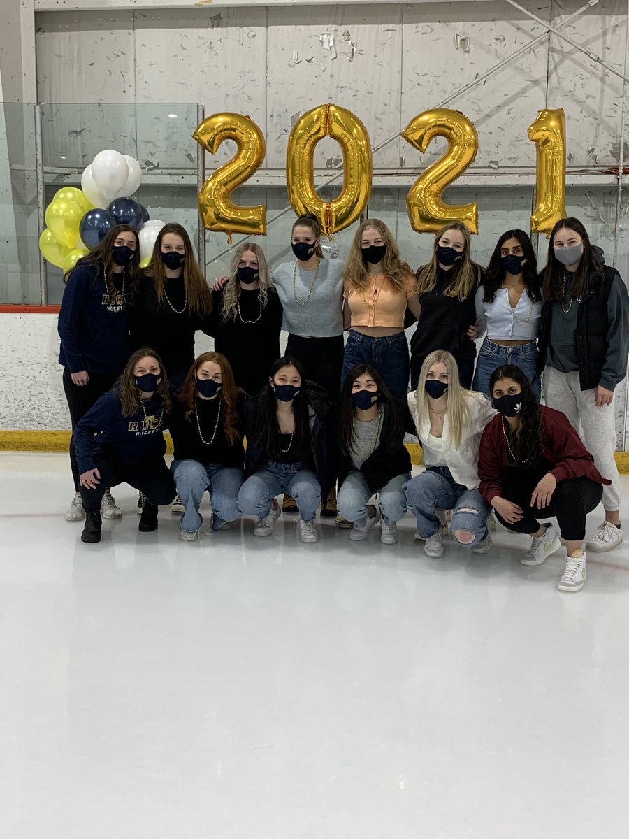 Today is celebrated our graduating seniors! No matter how long you were with the program you left a legacy and an impact on this program! On behalf of all the returning players, all the players to come and the coaching staff - THANK YOU! 💙⚒🏒💛