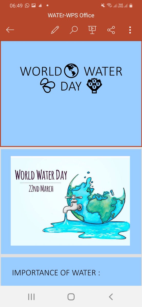 RubinderG's tweet photo. #World_Water_Day
#SaveWaterSaveLife #StsWorldSchool # students created awareness through ppt. , reciting poem  
#SDGs 
#GlobalGoals 
#ClimateAction 
#MicrosoftTeams 
#MicrosoftEDU 
@STSWSRAJGOMAL 
@Prabhjo60556013 
@cbseindia29
@sonu777 https://t.co/yArrBqpUUc