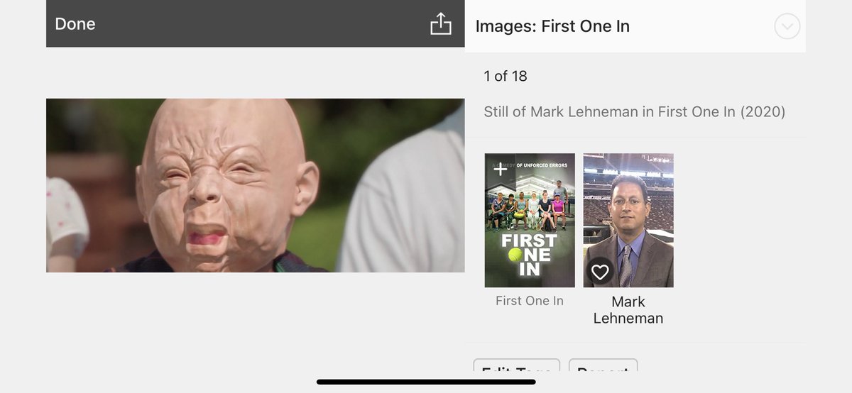 MarkLehneman's tweet photo. My best look! #firstonein #closeup #amazonprime #funny #movie https://t.co/p57aKouGve