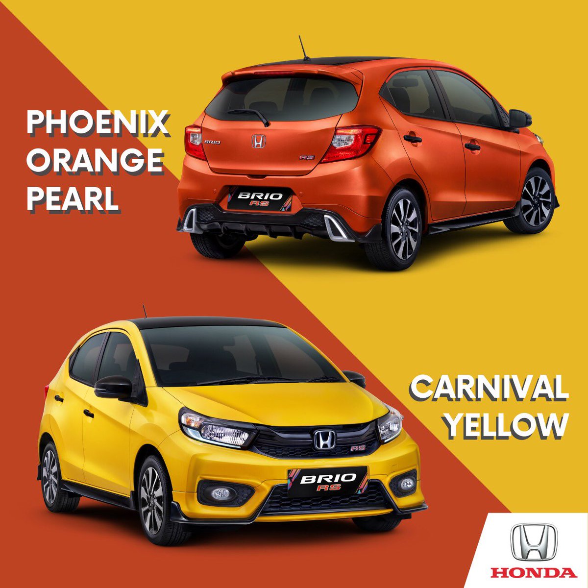 hondaisme's tweet photo. Happy Monday, Hondaisme!

Agar tetap semangat menyambut minggu baru, Mimin mau kasih pertanyaan nih!

Apa sih warna New Honda Brio RS Urbanite yang jadi idaman kalian?

Jangan lupa di-reply ya🥰

#Honda #Hondaisme #BrioUrbanite #MondayPick https://t.co/NAwxaGW9M7