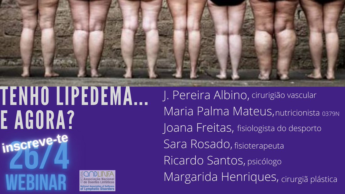 Manuela_L de linfa on X:  inscreve-te #lipedema  #nutrição #exerciciofisico #psicologia #saude #cirurgiavascular  #lipoaspiracao #cirurgiaplastica #Fisioterapia #dieta   / X
