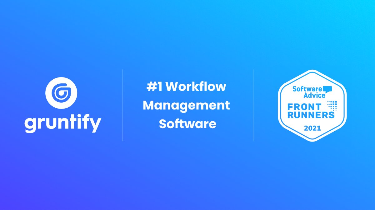 gruntify's tweet image. We’re excited to make the new list of FrontRunners for #WorkflowManagementSoftware on @SoftwareAdvice! 🎉 #workflows #automation #assetmanagement #facilitymanagement #propertymanagement

Check it out 👉zcu.io/e0JK