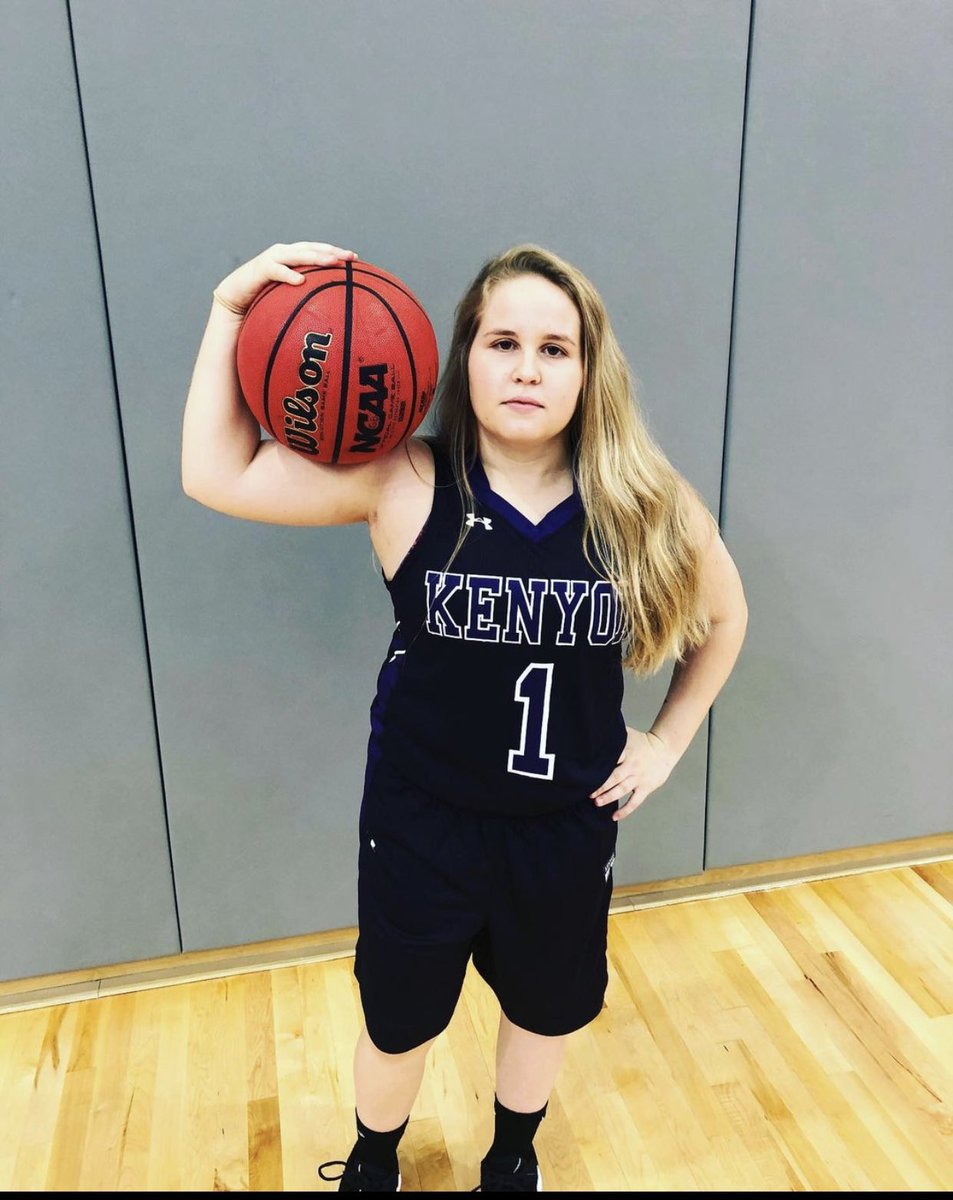 CFB247's tweet photo. Maddy Anderson 
Kenyon College, Point Guard 2018-2022 https://t.co/Ys4tdC7tBR