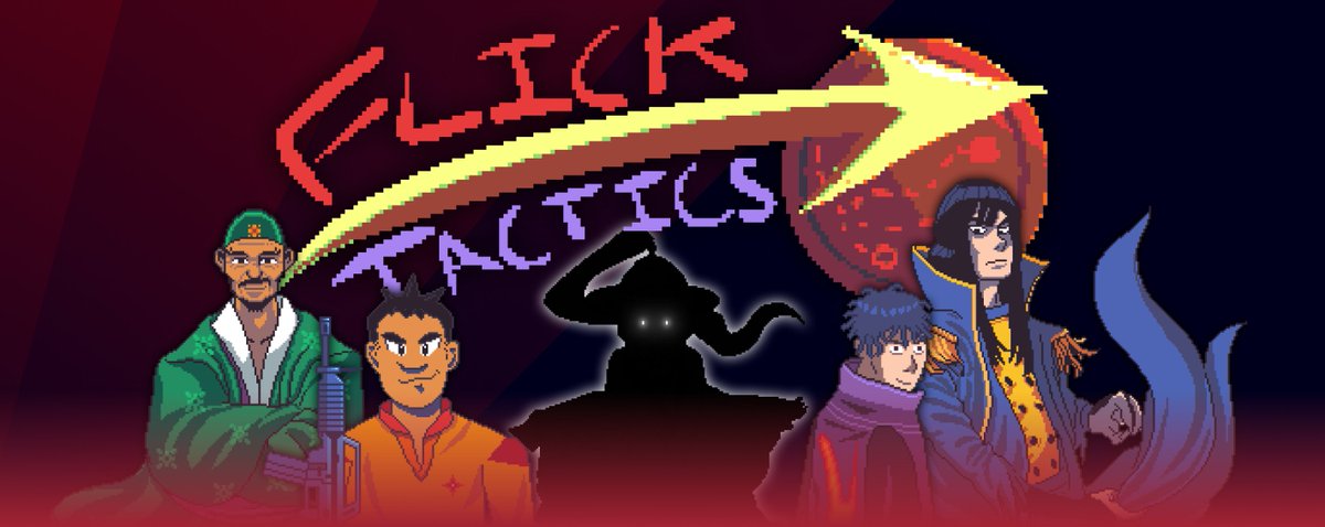 BAC_Games's tweet photo. Flick Tactics is OUT -> https://t.co/e7hS1JpIEc
Turn-Based Strategic Game that's inspired by Advance Wars and Into the Breach. Made in collaboration with @HomeTeamGameDev and my team did an awesome job!
#flicktactics #indiegamedev #gamedev #videogame #game #strategy #turnbased https://t.co/1fjvnuYNnI