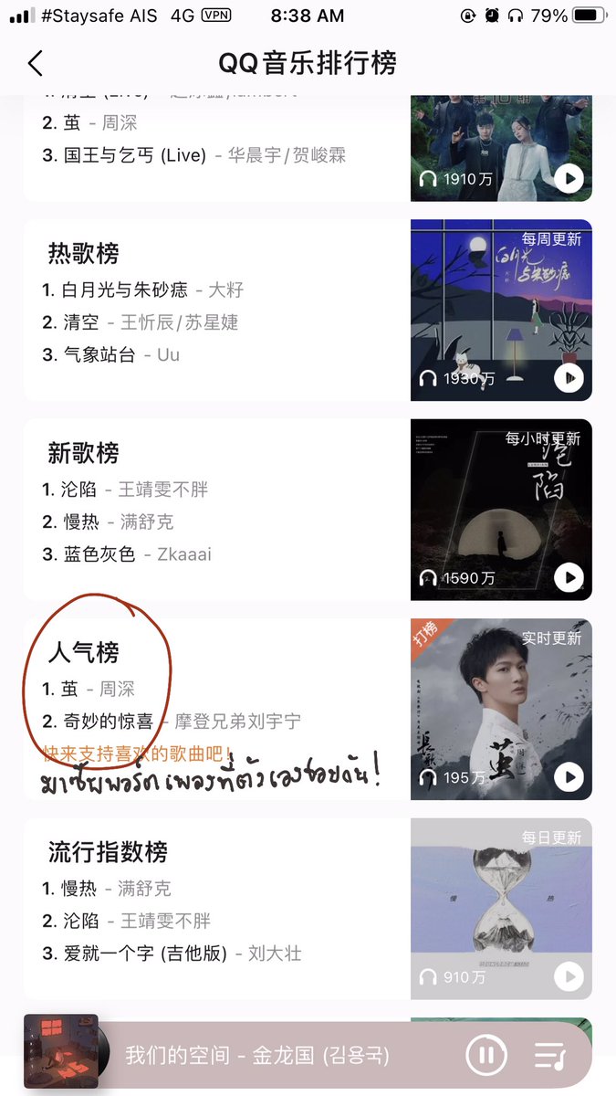 JINLONGGUO_TH's tweet photo. ทุกคนสามารถร่วมซัพพอร์ตให้คุณหลงกั๋วใน QQ music ได้ง่ายๆ ตามนี้นะคะ
โหวตได้ฟรีวันละ1ครั้งค่ะ
#JLGsupport
#JINLONGGUO #จินหลงกั๋ว #金龙国 #คิมยงกุก https://t.co/tmoapyqlg3