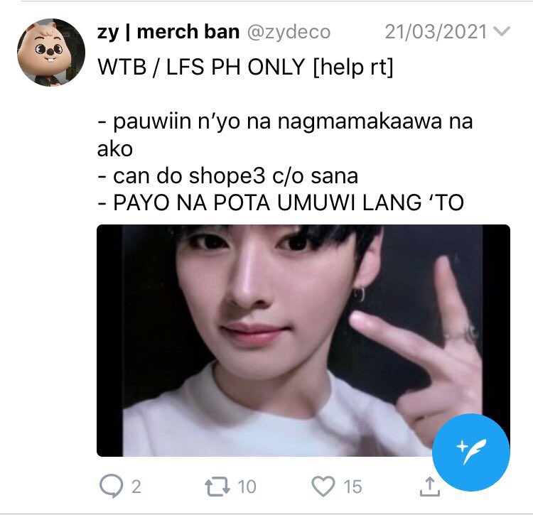 minsung filo au.- wherein Zylo (han) thought that he got scammed by Sky (minho) because he received a pair of boxers instead of receiving his prio pc.