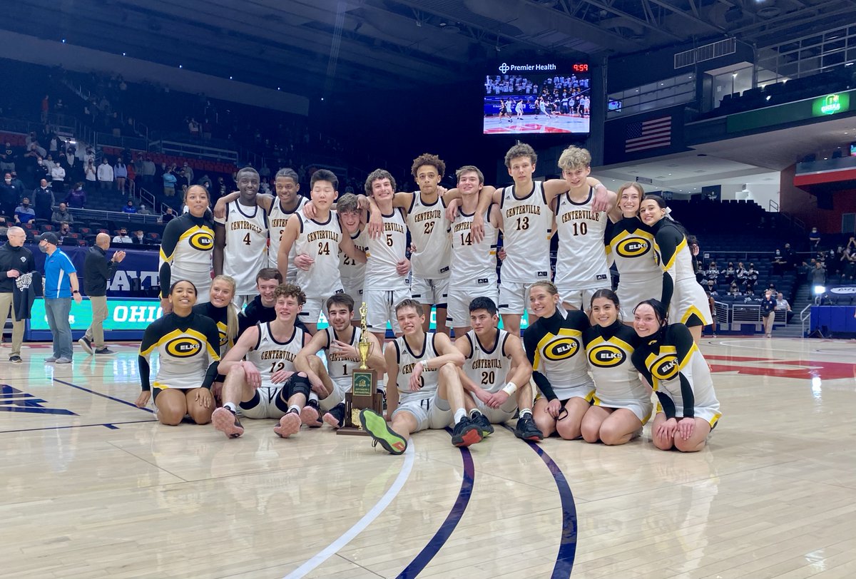 OHSAASports's tweet image. Congratulations @Elk_Basketball for winning their 1st #OHSAA Boys Basketball State Championship! 🏀🏆