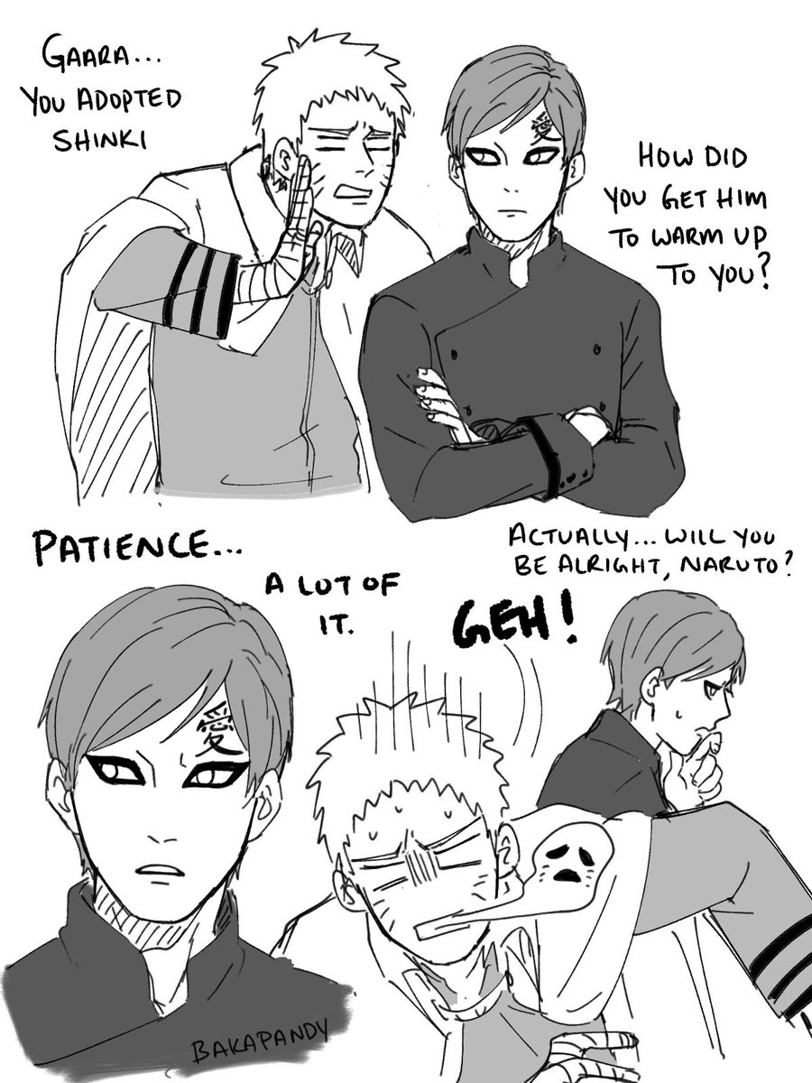 Gaara supported Naruto's decision to take in Kawaki...but maybe he should have thought about it a bit more.... 