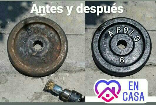 RetoEntrena's tweet image. Restaurando unos discos viejos para usarlos de nuevo.
#RetoEntrena