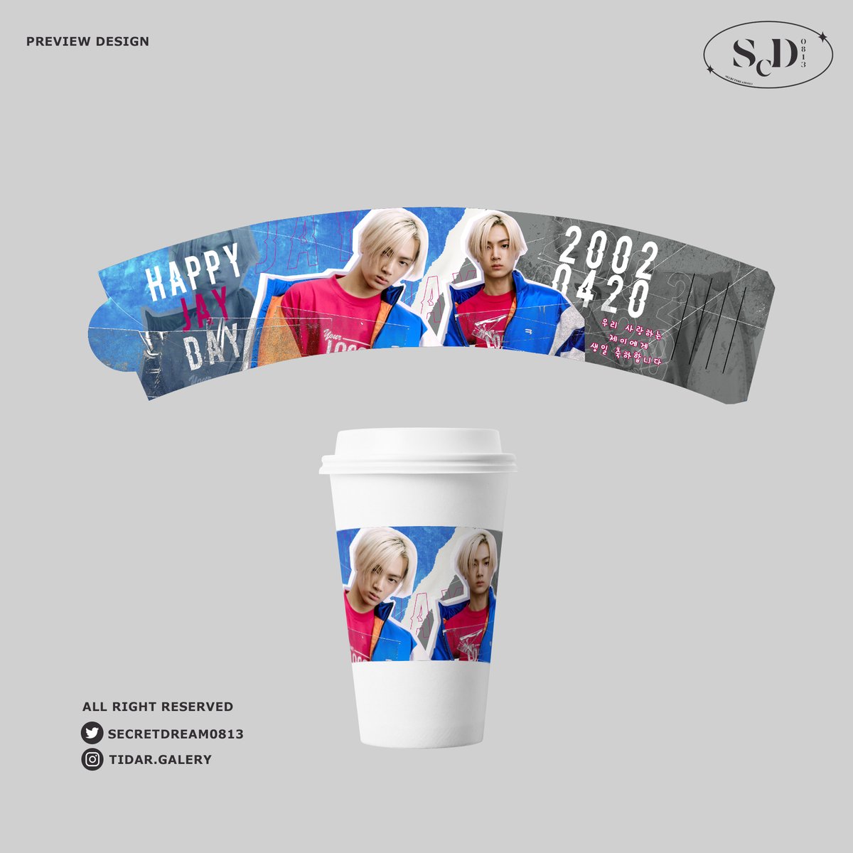 Secretdream0813's tweet photo. Cupsleeve design
Order/ask? DM me
IG : tidar.galery (for portofolio)
#happyjayday #enhypen #jay
#InstagramAds #jasadesain #FANART #kstuff #design #cupsleeve #디자인 #커미션 #디자인커미션 https://t.co/ZW6tb2dkya