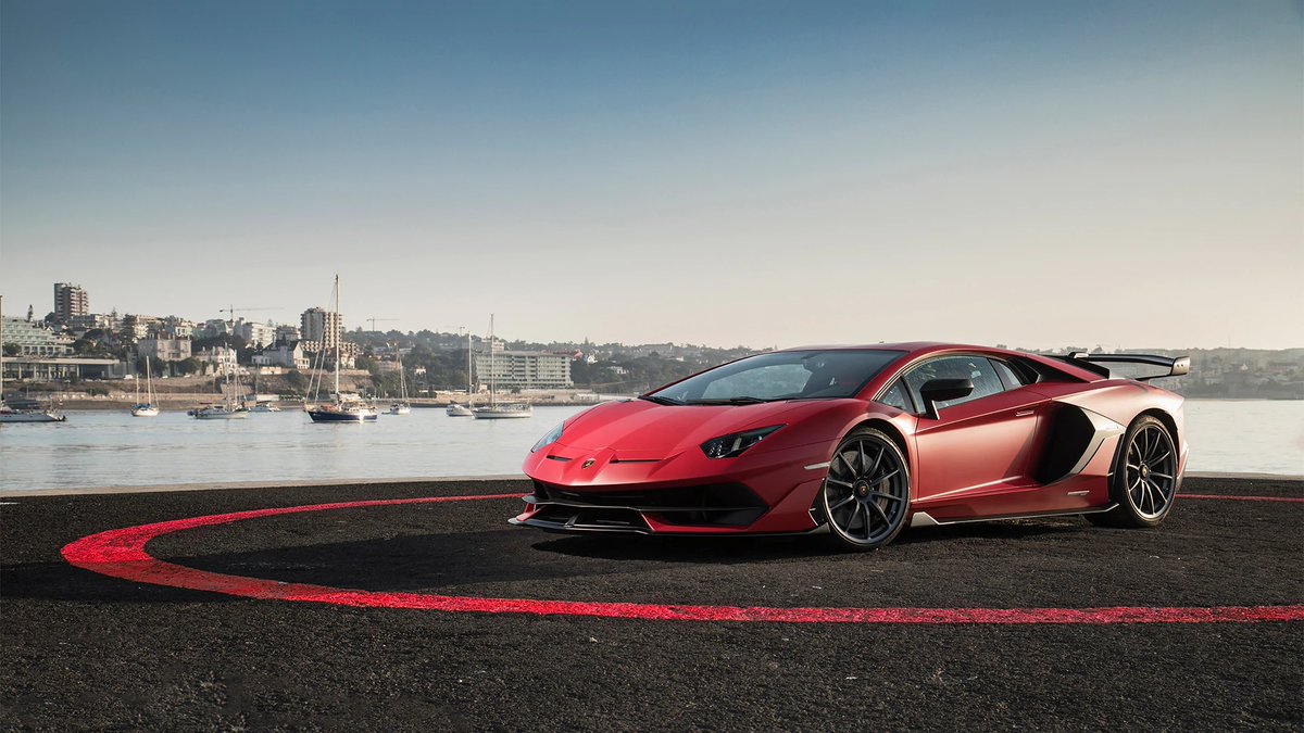 LamboClubGlobal's tweet photo. #Lamborghini created the #AventadorSVJ to embrace challenges head-on, combining cutting-edge technology with extraordinary design, while always refusing to compromise. In a future driven by technology, it’s easy to lose the genuine thrill of driving. 

#LamborghiniClub https://t.co/u0Yujjm4VI