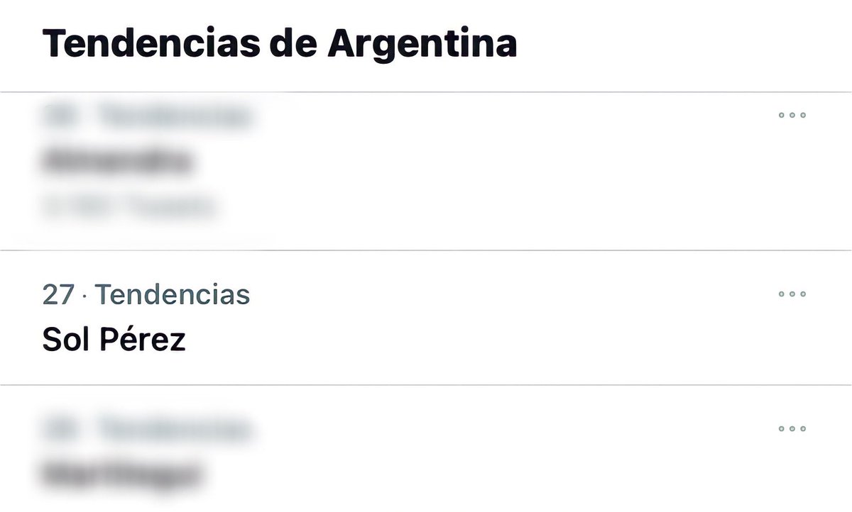 braverysol's tweet photo. tendencia en Argentina! 👏🏼🤍 @SolPerez https://t.co/D96u1DCdgx