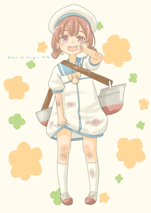 「にししっ♪」
砂遊び楽しかったよつ(*'ω`*)

#艦これ 