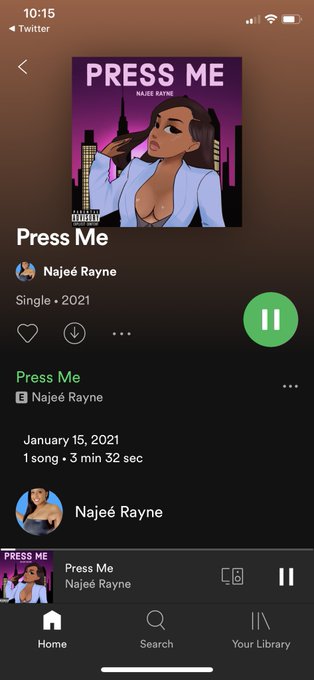 Shes Pure Skills, talented Bad Bitch... omg!! @TheRealDamnNaj https://t.co/XePqx8syS1