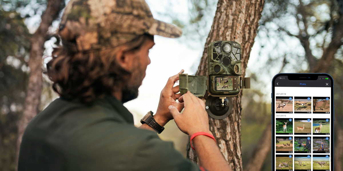 COOAU_Official's tweet photo. I think you guys will be extremely impressed with how easy it is to set up the trail cam. 😏

With a threaded tripod or a mounting strap, the camera can also be installed and fastened anywhere without difficulty.👍

🔗 https://t.co/vdHJLXu8AF https://t.co/rLCuX0sFZX