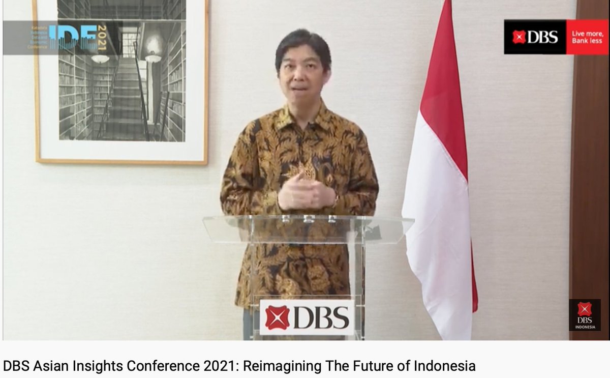 hotradero's tweet photo. Acara konferensi secara umum dibuka oleh Presiden Direktur PT. DBS Bank Indonesia - Bapak Paulus Sutisna.

#LiveMoreBankLess 
#DBSAsianInsightsID 
#DBSAsianInsightsConference2021 https://t.co/QYTXrEeGWc