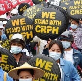 <a href="/CrphMyanmar/">CRPH Myanmar</a> We, People of Myanmar stand With CRPH, Our Legitimate Government.
STRENGTH OF UNITY
#WhatsHappeningInMyanmar
#Mar22Coup
<a href="/RapporteurUn/">UN Special Rapporteur Tom Andrews</a> <a href="/YourAnonCentral/">Anonymous</a> <a href="/freya_cole/">Freya Cole</a> <a href="/DrSasa22222/">Dr. Sasa</a> <a href="/globeandmail/">The Globe and Mail</a> <a href="/nytimes/">The New York Times</a>  <a href="/smh/">The Sydney Morning Herald</a> <a href="/WSJ/">The Wall Street Journal</a> <a href="/MSNBC/">MSNBC</a> <a href="/JapanNewsEditor/">TheJapanNews Editor</a>  <a href="/KBSWorldTV/">KBS WORLD TV</a> <a href="/UNinMyanmar/">United Nations in Myanmar</a> <a href="/UN_HRC/">UN Human Rights Council</a> <a href="/KenRoth/">Kenneth Roth</a>