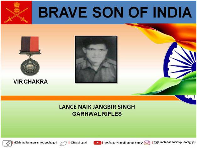 adgpi's tweet photo. 22 March 1989

Sri Lanka

Lance Naik Jangbir Singh with his team was tasked to advance, contact &amp; reduce a militant camp in Vavuniya Sector. He engaged the militants with sustained &amp; accurate fire. Posthumously  awarded #VirChakra

https://t.co/F5d5M8hzSp https://t.co/Vq8QgDUNkP