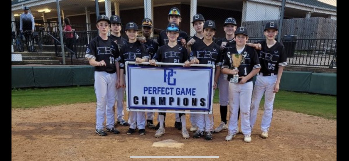 GamedayBaseball's tweet photo. Congrats to @EasleyBaseballC - Martoranto on their championship in the 13 Open Division of our Spring Break Tournament https://t.co/JCjEfu6HWM