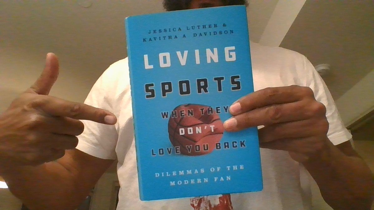 BenHCarrington's tweet photo. Reading "Loving Sports When They Don't Love You Back: Dilemmas of the Modern Fan" for class; a brilliant & timely book by @jessicawluther & @kavithadavidson
It should be essential reading for everyone watching "March Madness" right now...or, in fact, any professional sport on TV. https://t.co/FauLnwPxgL