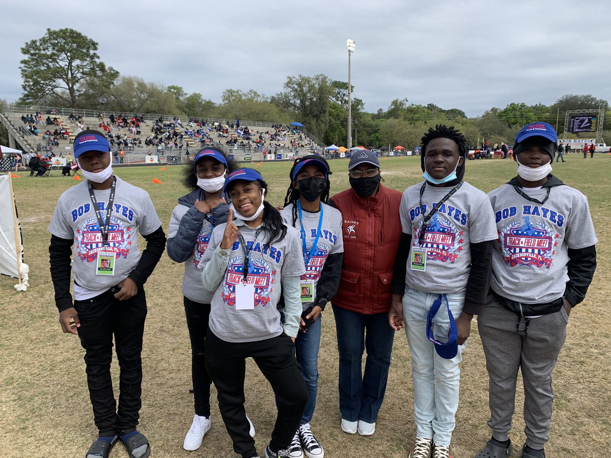 Dr. Green and The <a href="/JeanRibaultMS/">Jean Ribault MS</a> Colts at the Bob Hayes Invitational