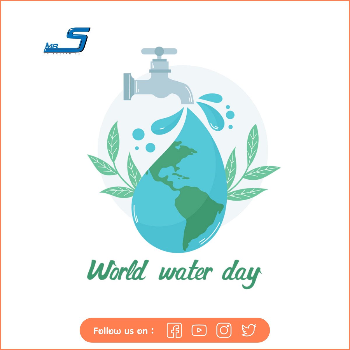 sravanthoughts's tweet photo. When we conserve water, we contribute to a sustainable environment in which nature, all living beings and our planet thrive &amp; flourish. This #WorldWaterDay, let’s continue to raise awareness about the importance of water and reaffirm our commitment towards water conservation. https://t.co/FU2hIAOowQ