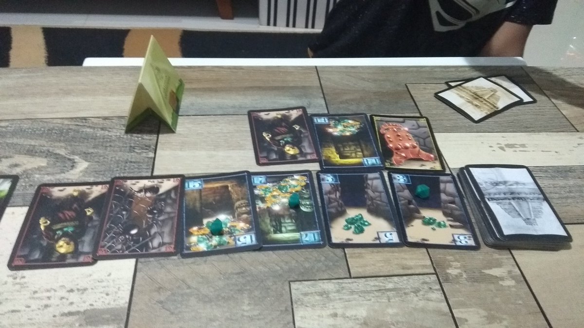 bgg_salatiga's tweet photo. Last night going crazy exploring the temple ruins! Playing Incan Gold by @GryphonGames 💰 #incangold #gryphongames #inca #gold #boardgame #boardgames https://t.co/2luqOQpsl0