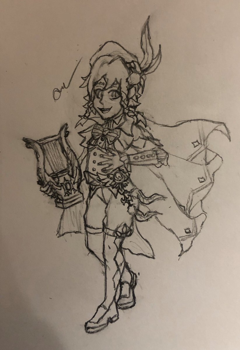 Got too much Venti on the mind. Been trying to practice a more detailed style as well