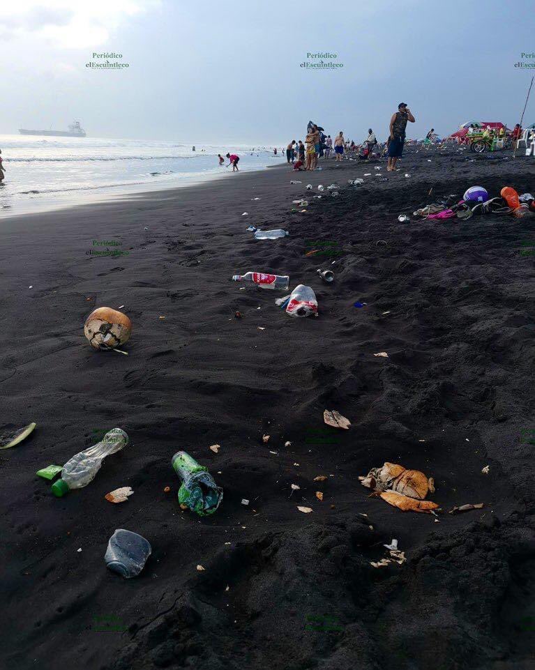 stereo100xela's tweet photo. #Lente100 | Así quedó la playa del Puerto San José, Escuintla 🇬🇹 .

📷 Pampichi News GT. https://t.co/j1xhsLYmGs