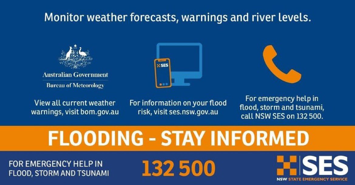 .<a href="/NMHC/">National Mental Health Commission</a> in times of crisis, it can be difficult to know where to get help. 

Keep updated on the latest NSW flood info at <a href="/NSWSES/">NSW SES</a>. 

If you are seeking mental health support or just need to have a conversation, call <a href="/beyondblue/">Beyond Blue</a> 📱 1300 224 636 or visit💻 headtohealth.gov.au
