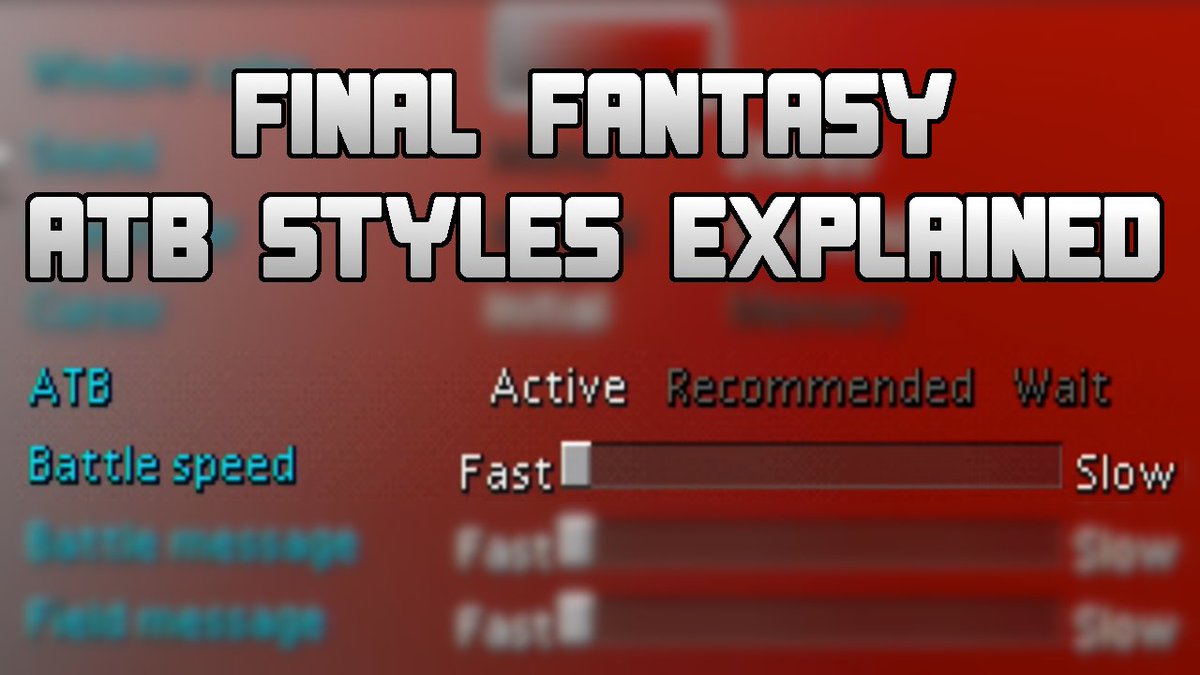 oluvids's tweet photo. Ever played Final Fantasy and had no idea what a "recommended" option even means? Check this out and decide on what style fits you best!

https://t.co/bclFKn9mYe

#oluvids #FinalFantasyVII #FinalFantasy #ATB #RPG #SquareEnix #Playstation #Xbox #NintendoSwitch  #Youtube https://t.co/gld4TYbneu