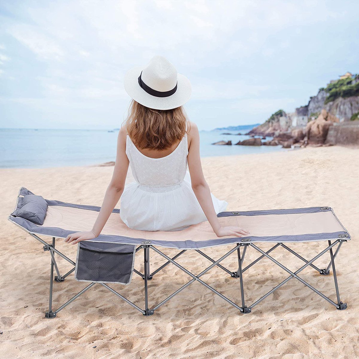 sunscreendreams's tweet photo. RT @IkuramOfficial: • Foldable Camping Bed • 

IKURAM designed this ergonomic foldable sleeping bed, perfect for outdoor experiences, equipped with a carry bag and a pillow. 

#outdoors #hiking #camping #campinglife #foldable #foldablebed  #vanlife #… https://t.co/PUs6ysSFZn