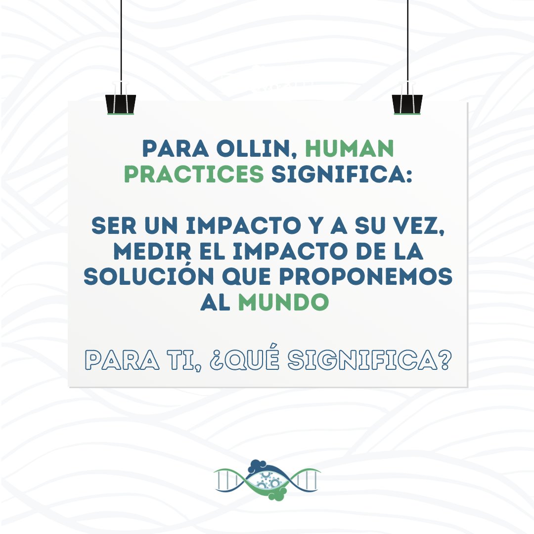 ollin_synbio's tweet image. Human Practices es un componente de la competencia iGEM.
¿Sabes qué es y qué hace #HumanPractices? 
¡Aquí te lo explicamos y cómo lo aplicamos en Ollin SynBio!