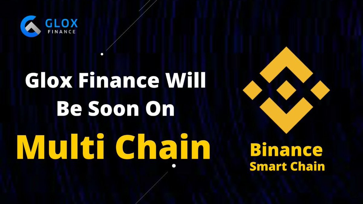 facebook.com/GloxFinance/po…

#glox #glox #multichain #bsc #binancesmartchain