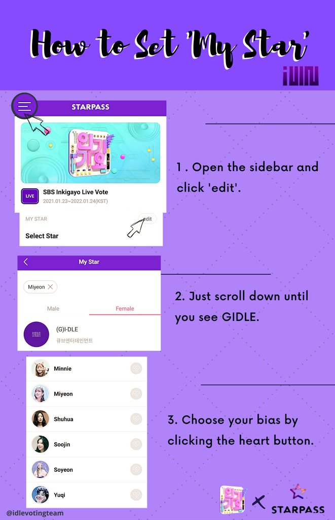 STARPASS TUTORIAL - STARPASS silver stars/heart jelly expires every 16th of the month.(STARPASS Silver Stars are now called Heart Jelly) #GIDLE  #여자아이들  @G_I_DLE