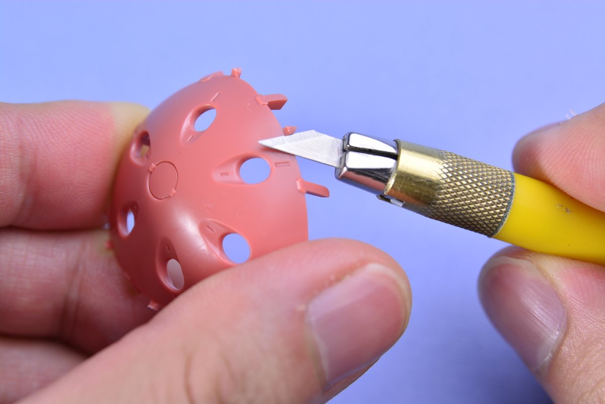 ゲートカットからフルスクラッチまで プラモデルの必須アイテム デザインナイフ は基本にして最強の工具だ 注 アートナイフと間違がっていないか今一度確認してください プロモデラー林哲平の見るだけでプラモが上手くなるブログ