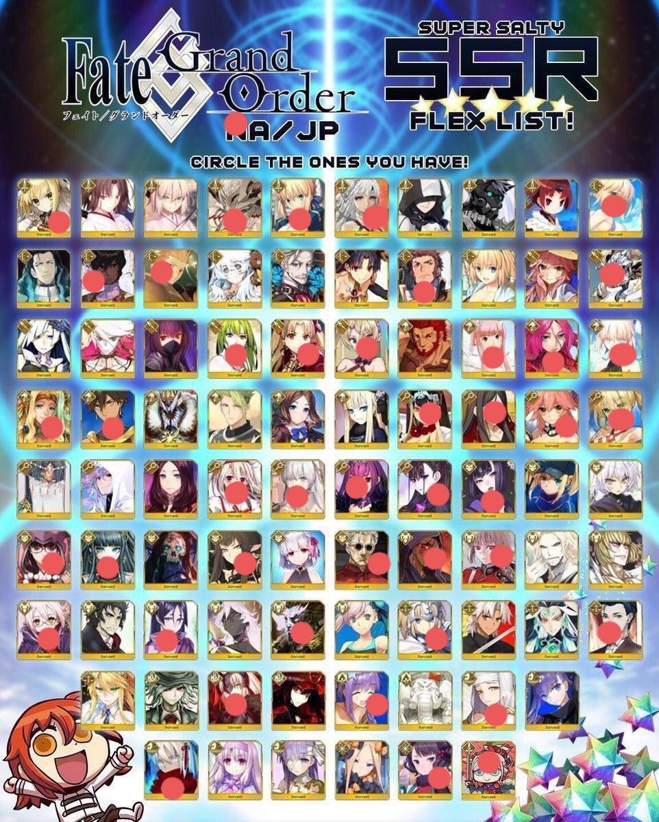 || I put dots on them instead 😋
#FGOフレンド募集 #FGO #FGORP