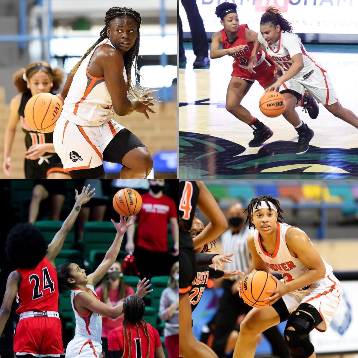 Congratulations to Junior, Aniya Hubbard (1st Team), Sophomore, Reniya Kelly (1st Team), Senior, Jada Knight (2nd Team) and Sophomore, Kristen McMillan (Honorable Mention) on their All-South Metro honors! 🧡🖤 hooversun.com/sports/all-sou…