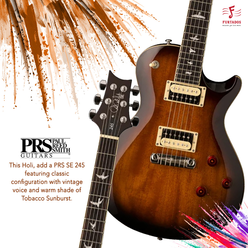 furtados's tweet photo. #ColoursofMusic - The one of a kind Tobacco Sunburst shade on the PRS SE 245 is a statement of modern construction and fine quality. 

https://t.co/jMwsMZHQvB 

#furtadosmusic #coloursofmusic #prs #se245 #prsguitars https://t.co/bj1pOnkq6W