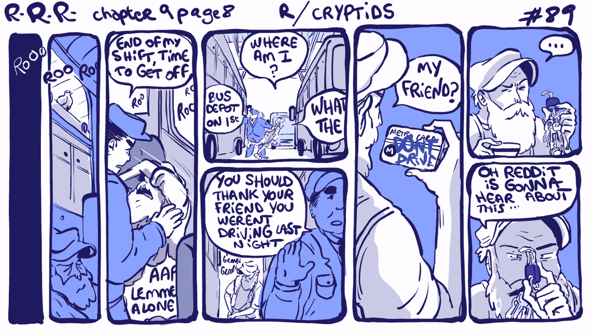 #rodneyRrodney chapter 9 page 8 💳🔑 strip 89 : r/cryptids 
End of chapter 9 ! see you soon for chapter 10 :) 