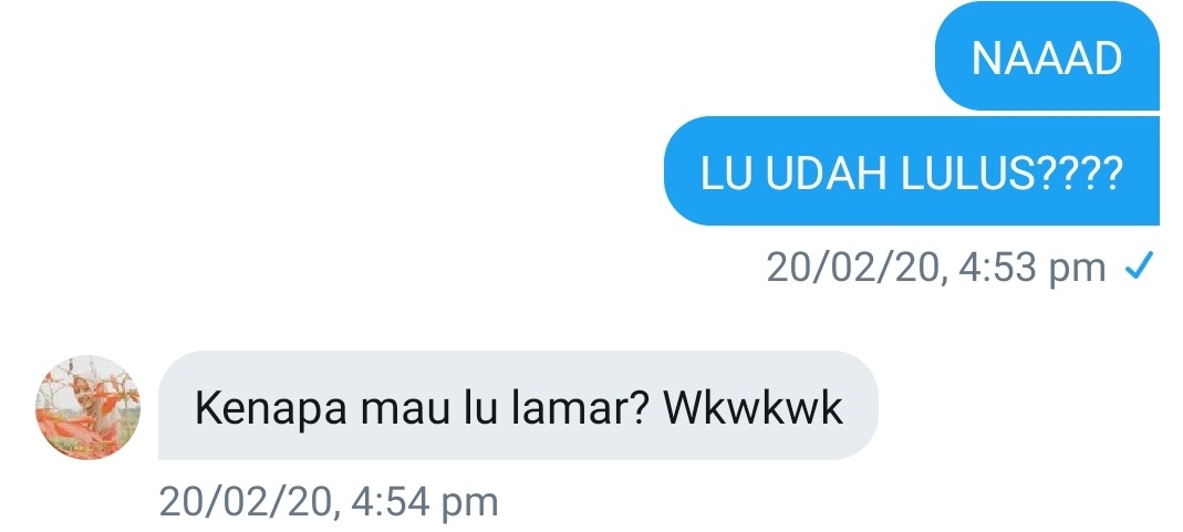 MATS_Nd's tweet photo. Makanya jangan suka kebanyakan bercanda, jadi beneran kan 😂

   from this:                                  to this: https://t.co/8WBxd38Vw2