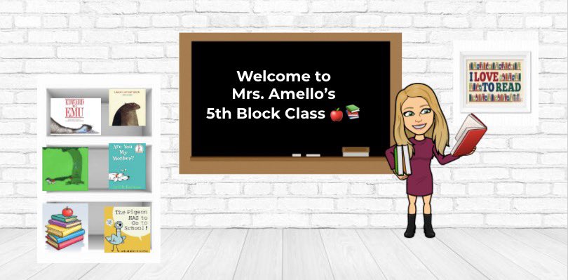 MissAmello's tweet photo. This week my mom and I switched gears a bit. I tested her knowledge and comprehension of a few things we learned in previous lessons. I asked her to show me how to change her bitmoji outfit and how to make a new spring header for her Google Classroom. She completed this. https://t.co/JKi25twxX5