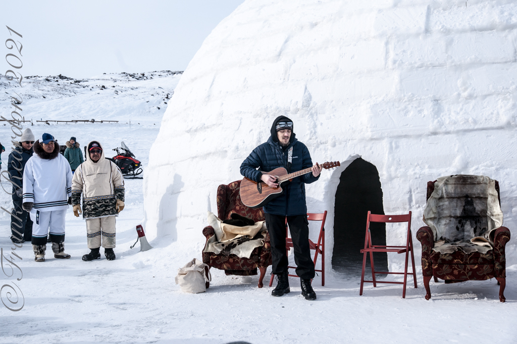 FrankReardon1's tweet photo. Day 2: A wonderful afternoon at the #Qaggiq Spring Festival in #Iqaluit #Nunavut MAR.21.2021 #ArcticLife #ArcticViews #Arctic #InuitLife https://t.co/KcVNPSc82s